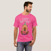 Capy Birthday Capybara T-Shirt (Vorne ganz)