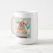 Capy Birthday! Kaffeetasse (Vorderseite Links)