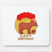 Capy Birthday Mousepad (Vorne)