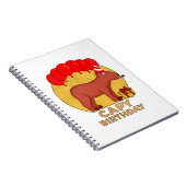 Capy Birthday Notizblock (Rechte Seite)