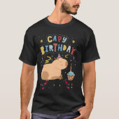 Capy Birthday Shirt Funny Capybara Tiere Boys Gi (Vorderseite)