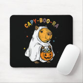Capy-boo-ra Cappy Halloween Lustiger Capybara-Kost Mousepad (Mit Mouse)