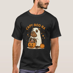 Capy-Boo-Ra Lustiges Gespenst Capybara Halloween K T-Shirt