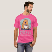 Capy-Brew-Tiful Kaffee Capybara T-Shirt (Vorne ganz)