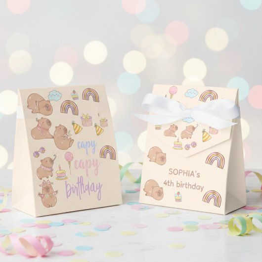 Capy capy birthday geschenkschachtel