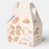 Capy capy birthday geschenkschachtel (Rückseite)