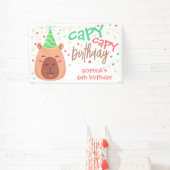Capy capy Capybara Geburtstag Banner (InSitu)