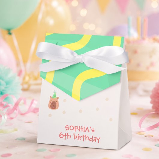 Capy capy Capybara Geburtstag Geschenkschachtel