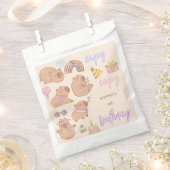 Capy capy Geburtstag Geschenktütchen (Ausgeschnitten)