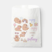 Capy capy Geburtstag Geschenktütchen (Vorderseite)