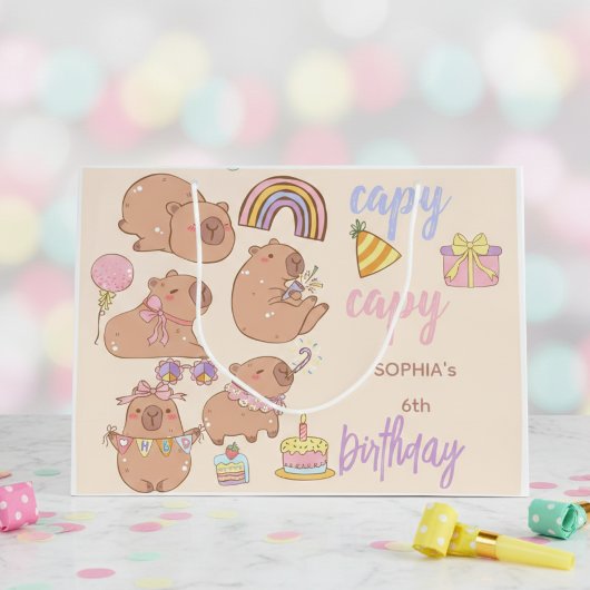 Capy Capy Geburtstag Große Geschenktüte