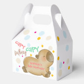Capy-Capybara-Birthday Geschenkschachtel (Vorderseite)