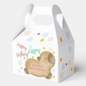 Capy-Capybara-Birthday Geschenkschachtel (Rückseite)