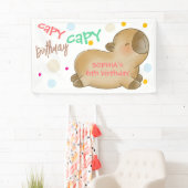 Capy Capybara Geburtstag Banner (Insitu)