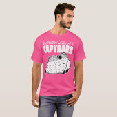 Capy Chillin' like a Capybara Capybara T-Shirt (Vorne ganz)