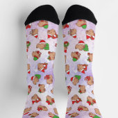 Capy Christmas Cozy Socken (Oben)
