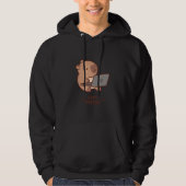 Capy Coding Cute Capybara Programmer Hoodie (Vorderseite)