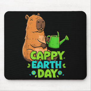 Capy Earth Day Capybara Earth Day Süße Nagetiere F Mousepad