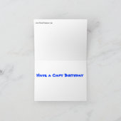 Capy Geburtstag von Caplin Rous Karte (Innenseite)