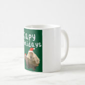 Capy Holidays Capybara Weihnachten Kaffeetasse (VorderseiteRechts)