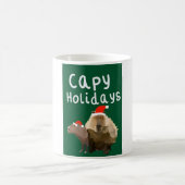 Capy Holidays Capybara Weihnachten Kaffeetasse (Mittel)