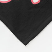 Capy Holidays Cute Capybara Christmas Santa Hat Fleecedecke (Ecke)