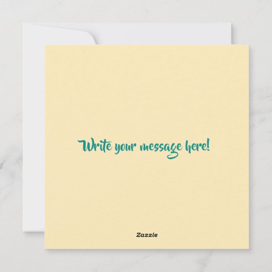 Capy Holidays! Feiertagskarte (Rückseite)