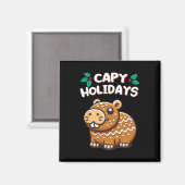 Capy Holidays Weihnachtsgebäck Lebkuchen Magnet (Vorderseite/Rückseite)