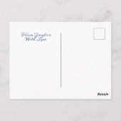 Capy Mother Day Niedlich Capybara Baby & Mama Cust Postkarte (Rückseite)