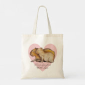 Capy Mother Day Niedlich Capybara Baby & Mama Cust Tragetasche (Rückseite)
