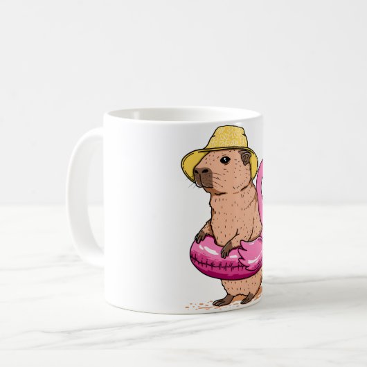 Capy Summer Kaffeetasse (Vorderseite Links)