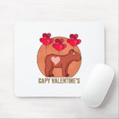 Capy Valentine Mousepad (Mit Mouse)
