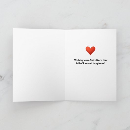 Capy Valentine's Day Funny Capybara Lover Gruß Karte (Innenseite)