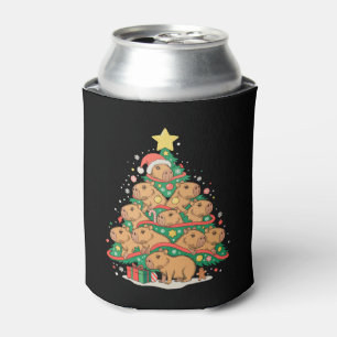 Capy Weihnachten Capybara Weihnachtsbaum Urlaubsze Dosenkühler