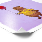 Capyballon Fotodruck (Ecke)