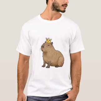 Capybara-Adel: Der König der Coolness. T-Shirt