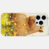 Capybara-Albernes Lächeln Case-Mate iPhone Hülle (Rückseite (Horizontal))