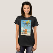 Capybara an den Tropen T-Shirt (Vorne ganz)