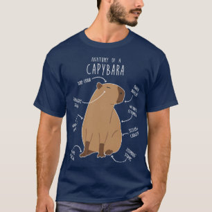 Capybara-Anatomie 3 T-Shirt
