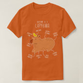 Capybara-Anatomie 4 T-Shirt