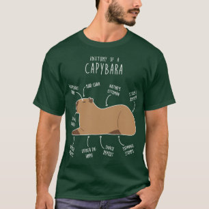 Capybara-Anatomie T-Shirt