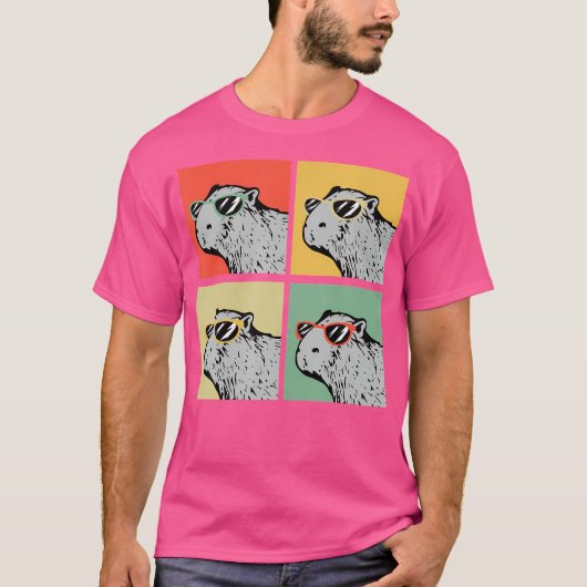 Capybara Animal Lover Capybara T-Shirt (Vorderseite)