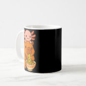 Capybara Anime Ramen Axolotl Funny Graphic Kawaii  Kaffeetasse (Vorderseite Links)