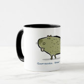 Capybara (anpassbarer Text) Tasse (Vorderseite Links)