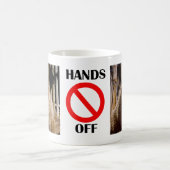 Capybara-Anstarren Kaffeetasse (Mittel)