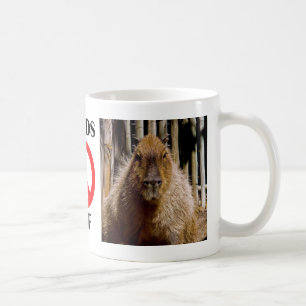 Capybara-Anstarren Kaffeetasse