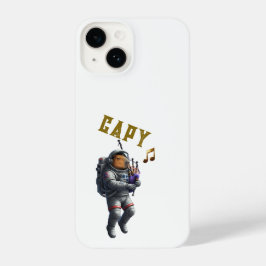 Capybara Astronaut Bagpipe Phone Case iPhone 14 Hülle