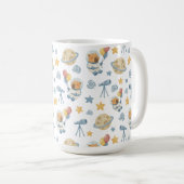 Capybara Astronaut Kindermuster - Tasse (VorderseiteRechts)