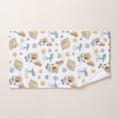 Capybara Astronautenmuster Badetuch Set (Handtuch)