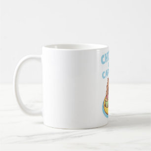 Capybara auf einem Schwimmbad, das wie eine Capyba Kaffeetasse
